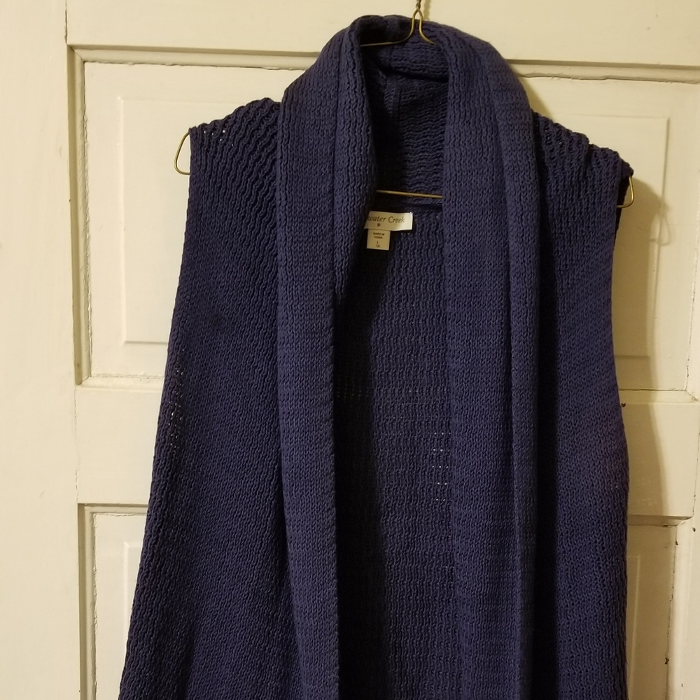 Sweater vest coldwater creek